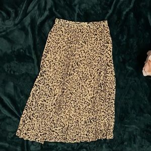 Cheetah skirt